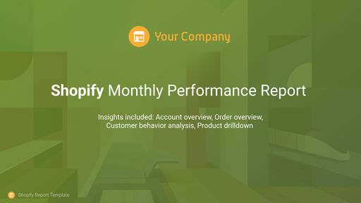 Shopify Report Template