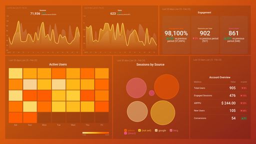 Dashboard example